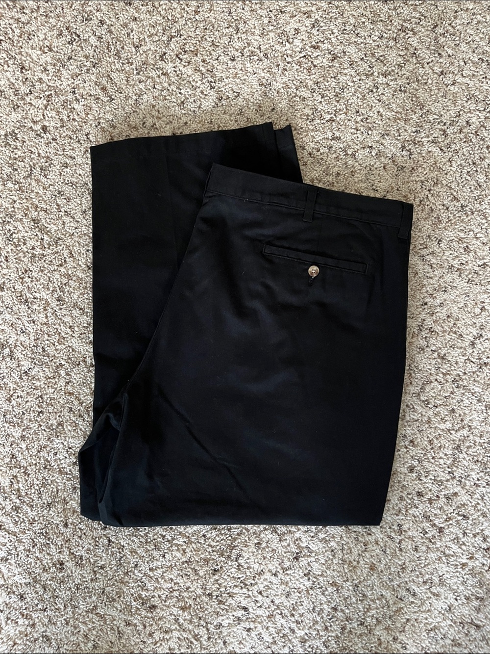 Puritan Men’s Flat Front Chino Pants – Big & Tall Size 48x30